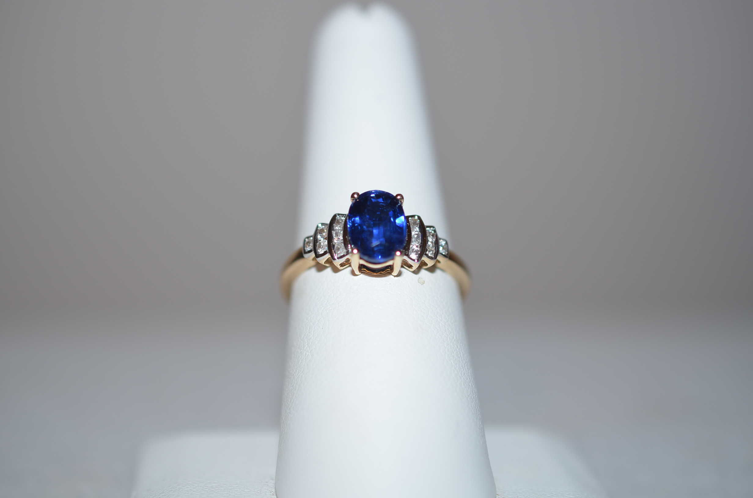 Faceted Kyanite Ring | A Journey Through Art